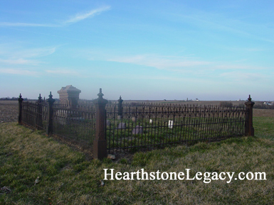 Lewis Family Cemetery near Alma, Missouri in Lafayette County, MO 02