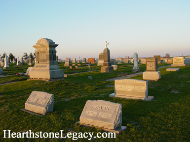 St. Paul's Lutheran Cemetery at Concordia, Missouri in Lafayette County, MO 02