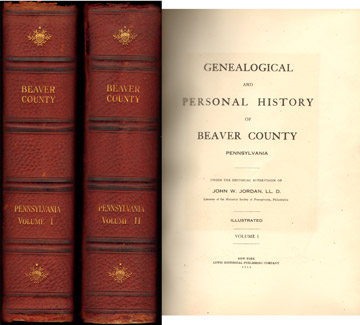 Genealogical and Personal History of Beaver County, Pennsylvania 1914 Genealogy Biographical
