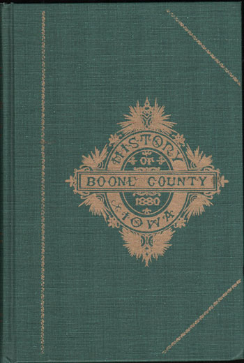 History of Boone County, Iowa, 1880, genealogy, book