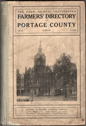 Portage County, Ohio, Farmers' Directory, 1915-20, Ravenna, OH, book