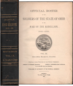 Roster of Ohio Soldiers 1861-66, Volume IX, book